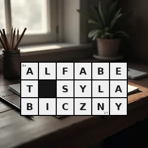 Hasło krzyżówkowe pismo w którym jedna litera reprezentuje zasadniczo całą sylabę wraz z domyślną samogłoską - alfabet sylabiczny – rozwiązanie, synonimy, podpowiedzi i definicje krzyżówkowe